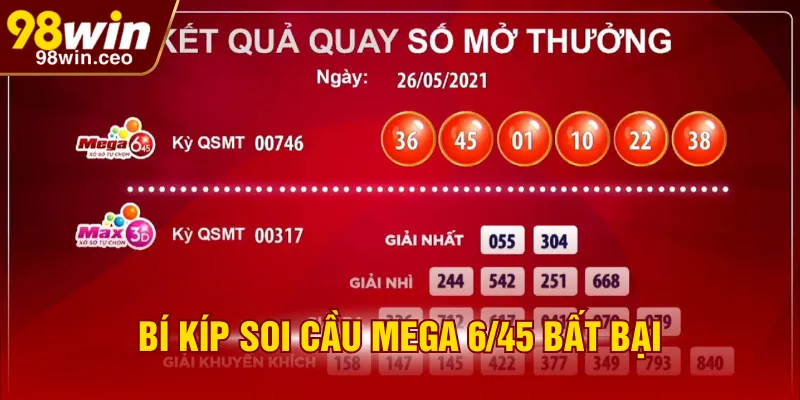 Bí kíp soi cầu Mega 6/45 bất bại