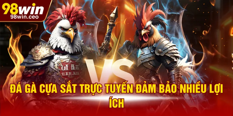 Đá gà cựa sắt trực tuyến đảm bảo nhiều lợi ích